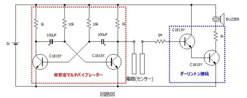 お風呂ブザーの作製 | 趣味の電子工作